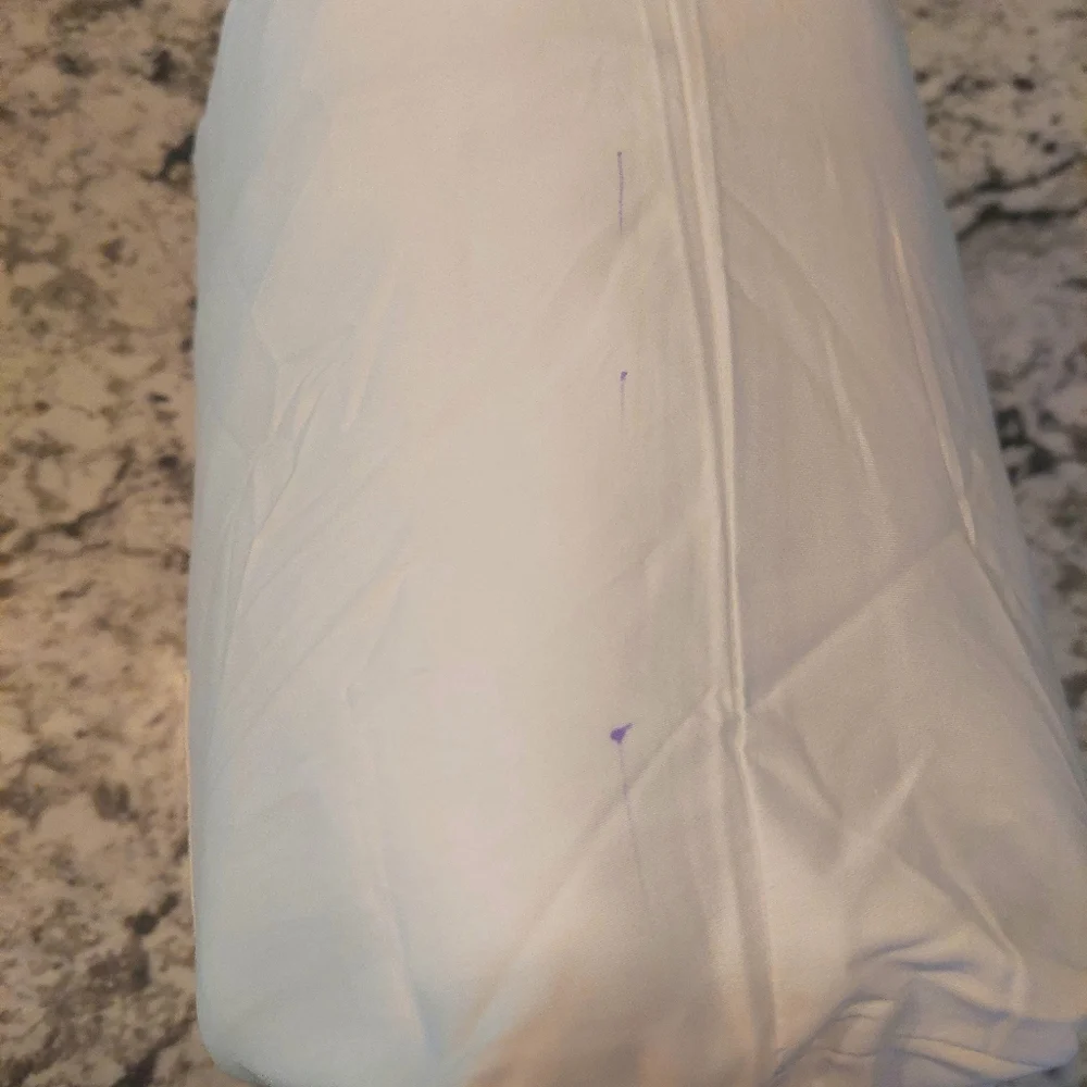 Quince 100% Organic Sateen White Embroidered Cotton White Duvet Cover! King(112)